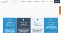 Desktop Screenshot of guardianfrance.com